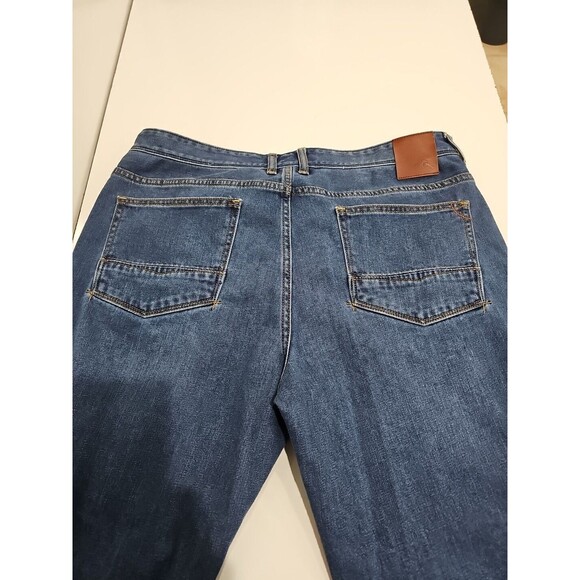 Tommy Bahama Straight Leg Jeans 36X32 Blue Denim Pants Stretch 92% Cotton Soft - Picture 8 of 10